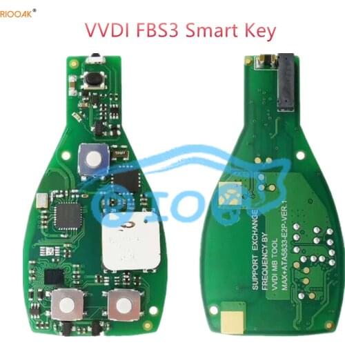 RIOOAK Xhorse VVDI FBS3 BGA KeylessGo Smart Key 315/433MHZ for MB W204 W207 W212 W164 W166 W221 by VVDI MB TOOL MAX Programmer