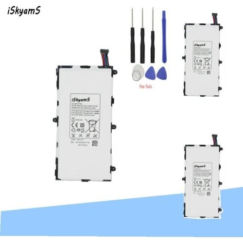 3x 4000mAh T4000E Replacement Battery For Samsung Galaxy Tab Tablet 3 7.0 T211 T210 T215 T210R T217A SM-T210R T2105 P3210 P3200