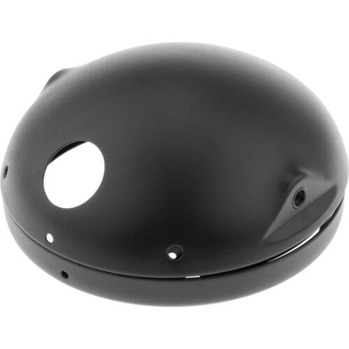 Universal 7" Inch Headlight Housing Shell Mounting Bucket Holder w/Mount Bracket