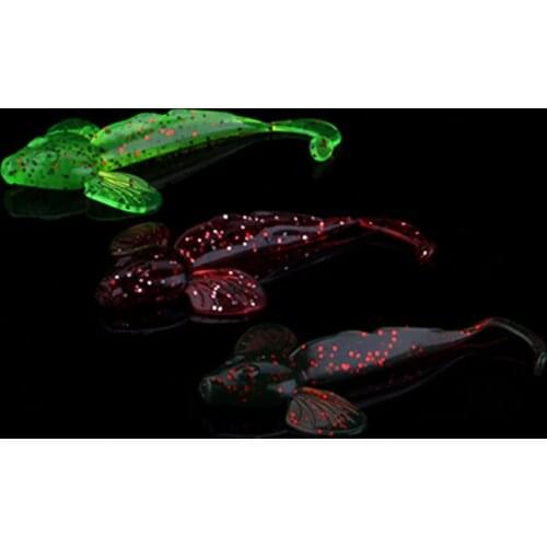 WALK FISH 6PCS/Lot 8cm 4.2g Swimbaits Life-like Fishing Soft Lure Fishing Worms Bait artificial soft baits Bass Rubber Lure Bait