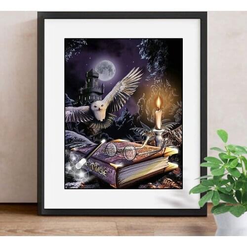 5D DIY Diamond Painting Animal Diamond Mosaic Cross Stitch Diamond Embroidery Sale Landscape Kits Full Round Rhinestones Decor