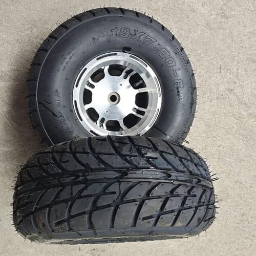 8 Inch ATV Tire 19x7-8 Fit for four wheel vehcile motorcycle 50cc 70cc 110cc 125cc Small ATV Front Or Rear Wheels 19x7.00-8 tyre