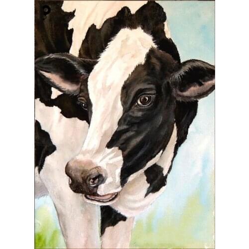 Full Square/Round drill diamond Painting 5D DIY diamond embroidery milk cow animal Diamond mosaic Home Decor Gift