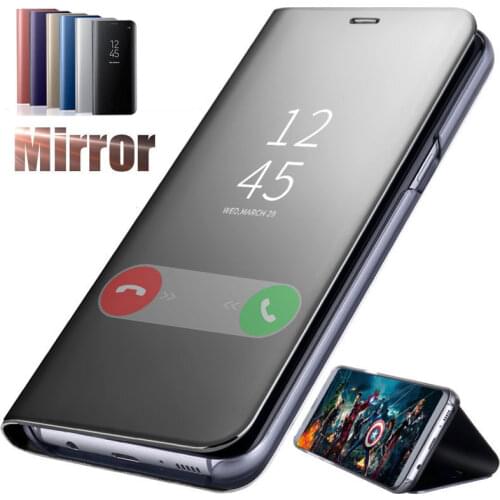 ZTE Blade V10 Vita Case Smart View Flip Leather Case Cover for ZTE Blade V10 Vita 2019 Phone Bags Mirror Wallet Cover