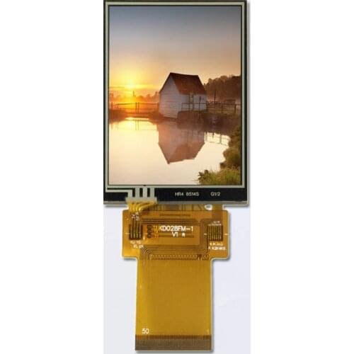 2.8 Inch 240*320,ST7789V,Full Fiewing angle,Sunlight Readable,IPS LCD Module with Resistive