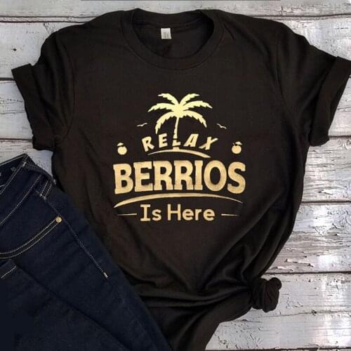 Hawaii BeachT-shirt Women O-Neck Letter Fashion Retro Summer Clothes Plus Size Woman Tshirts Beer Summer Shirt Streetwear T