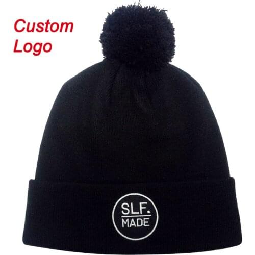 Custom made design free shipping fast deliver warm keeping hat girls fashion headwear snow cap winter hat