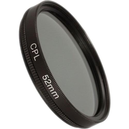 52mm circular polarising CPL filter for canon 650D 700D nikon D3100 D3200 D3300