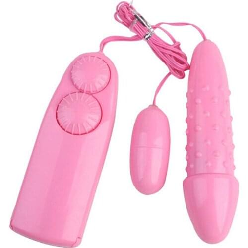 Mini Hot Sale Double Jump Egg Vibrator Bullet Clitoral G Spot Toy Machine Stimulators Massager for Women ST39