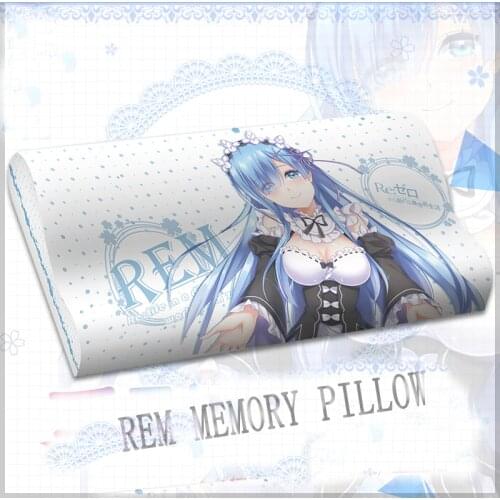 MGF FGO Jeanne d'Arc Anime Memory Foam Pillow Rem Tokisaki Kurumi Sora Sort Sleeping Pillow Cushion Cosplay Home Cushion