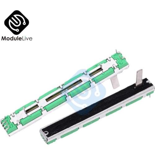 Potentiometer Resistor B103 10K Ohm Slide Potentiometer Double Linear 10K Potentiometer 10 k B 103