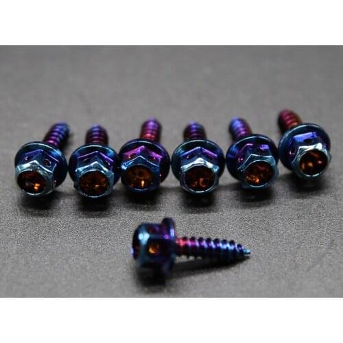 Steel screw modified motorcycle shell screw 10pc/lot M5*15mm motorcycle modified screw 304 stainless