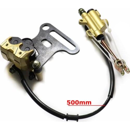 Rear Brake Disc Upper and Down Pump Caliper Assembly For 150cc-250cc Motorcycle Dirt Pit Bike