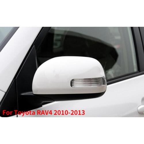 CAPQX 9Wire automatic folding electric heating LED rearview mirror with led turn light FOR TOYOTA RAV4 2010 2011 2012 2013