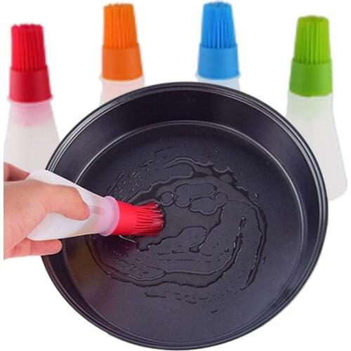 1 Pc Silicone Oil Bottle Baking Brush Liquid Oil Honey Brushes Barbecue Tool BBQ Basting Pancake Kitchen Accessories