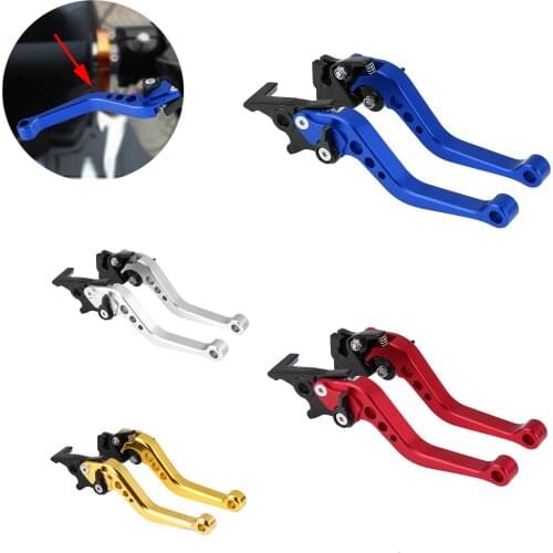 1 Pair of Drum Brake Lever Handle CNC Aluminum Motorcycle Clutch Drum Brake Lever Handle