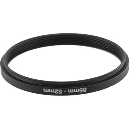 1pcs 55-52mm Metal Step down Rings Lens Adapter Filter
