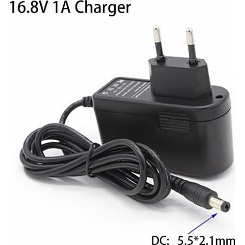 16.8V 1A Charger 14.8V 18650 Lithium Battery Charger DC 5.5 * 2.1mm battery pack charger