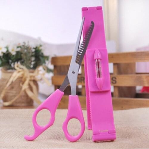 3 pcs Hairdressing Scissors set-DIY Bangs cutting Regular/Thinning Scissors Hair styling,Hair Razor home professional salon