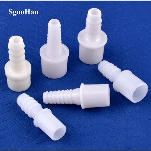 5~200Pcs O.D 9.5~25 To 9.5~10mm Plastic Pagoda Direct Connectors Aquarium Tank Adapter Air Pump Hose Joints Water Pipe Fittings