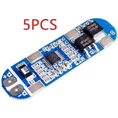 5PCS 3S 13A Li-ion Lithium Battery 18650 Charger Protection Board 11.1V 12.6V