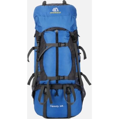 Large Capacity 60L Outdoor Sports Backpack Men Women Travel Bag Hiking Camping Climbing Fishing Bags Waterproof Backpacks