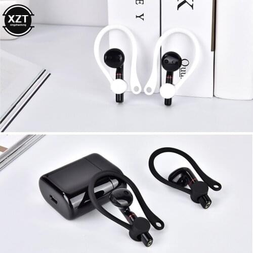 For AirPods Case Cover Wireless Bluetooth Earphone Headphone Hook for Airpod Sports Anti-lost