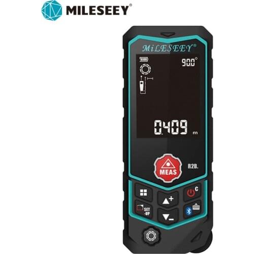 Mileseey Digital Laser Meter R2B R2 Professional Laser Distance Meter With Wheel Measurement Intelligent Laser Tape Measure