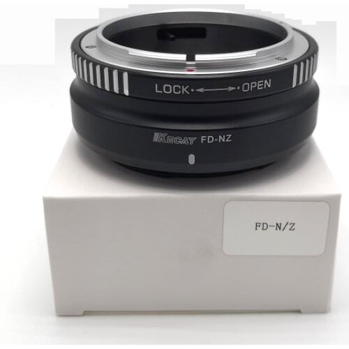 FD-NZ FD-NIK.Z Aperture Control Adapter For Canon FD lens to Nikon Z mount Z5 Z6 Z7 Camera