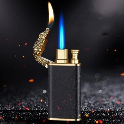 Torch /Turbo /Lighter Gas Lighters Metal 1300C Jet Two Butane / Gadgets for Men/ Unusual Lighters Smoking Accessories
