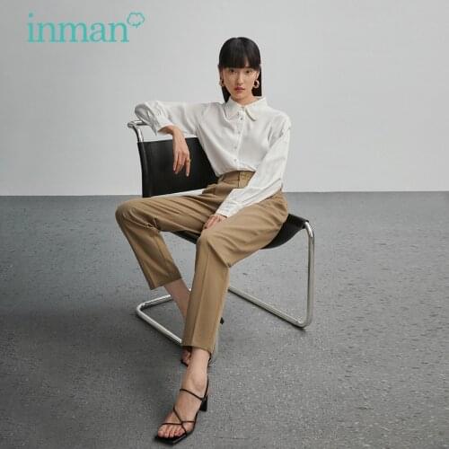 INMAN Women's Tapered Trousers