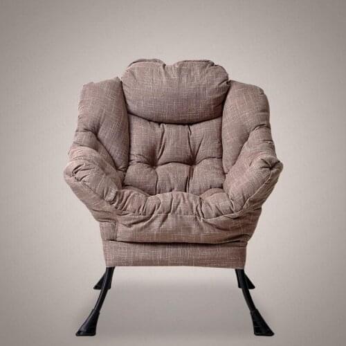 Lazy Couch Modern Minimalist Sofa Dormitory Chair Bedroom Tiger Chair Single Sofa Balcony Lazy Chair Lounge Chair Balcony