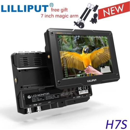 LILLIPUT H7S New 7 Inch 1800 Nits Ultra Brightness SDI 4K HDMI-compatible Tally Field Monitor DSLR On-Camera Monitor