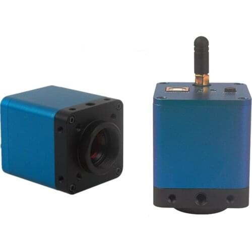 720P Microscope Camera USB+WiFi Data Intaface and Support Video Viewing Capturing for IOS, Android System 1/2.5" Sensor