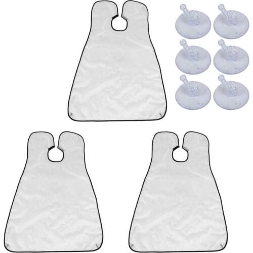 Household Cleaning Garden Working accessories Waterproof Men Beard Catcher Beard Cutting Shaving Cape Apron Home Hair