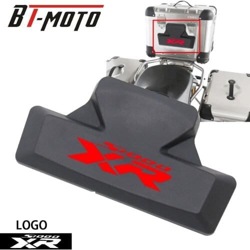 For BMW S1000XR S 1000XR S1000 XR Customizable LOGO 6 Colors Optional Passenger Backrest Rear Trunk Cushion Back 3M Sticker