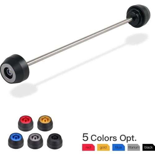 NICECNC Rear Axle Sliders 6061-T6 Aluminum Nylon Black Gold Blue Titanium Red for Yamaha MT09 FZ09 MT-09 SP