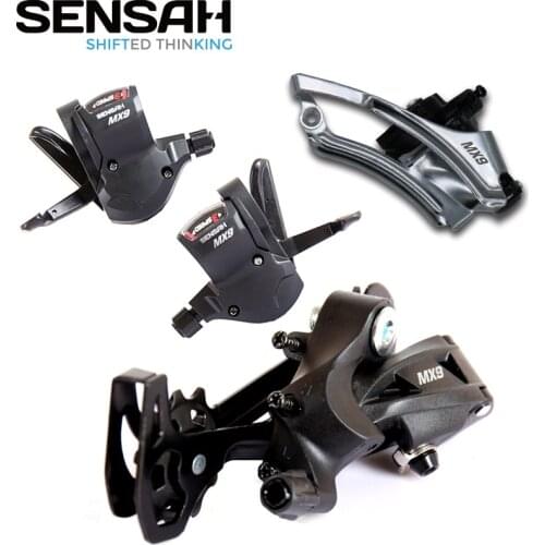 SENSAH MX9-A 3x9 27 Speed Bicycle Derailleurs Groupset Shifter Lever Front & Rear Derailleur Kit