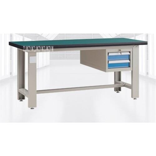 QG-GZT003 Heavy Workshop Benchwork Table Workbench Antistatic Operating Platform Stainless Steel Test Maintenance Workbench