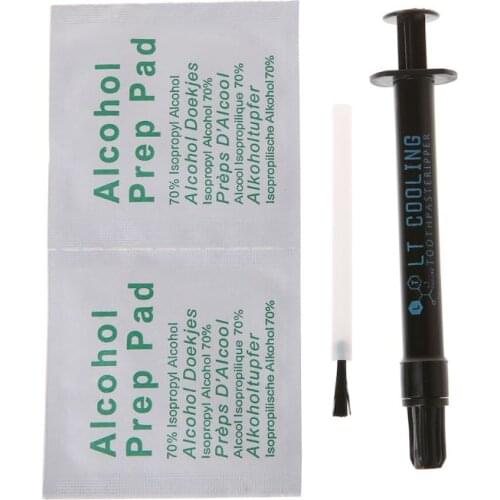 LT-100 Liquid Metal Thermal Conductive Paste Grease for CPU GPU Cooling liquid ultra 128W/mK 1.5g 3g Compound grease C26