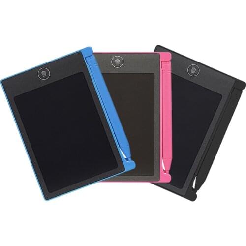 1PCs New LCD Writing Tablet 4.5 inch Digital Drawing Electronic Handwriting Pad Message Graphics Writing Board Drawing Toys