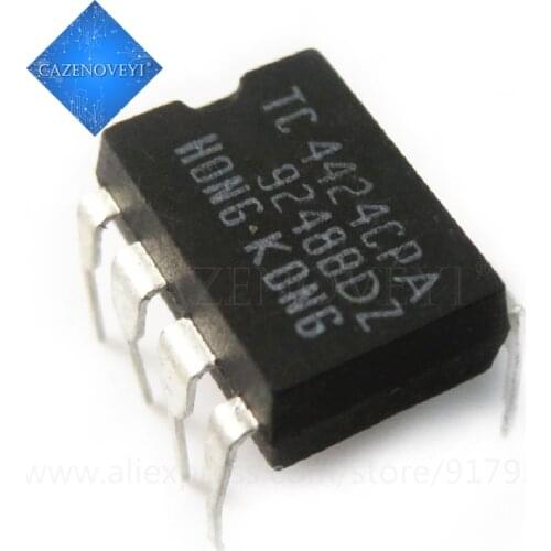 10pcs/lot TC4424CPA TC4424EPA DIP-8 In Stock