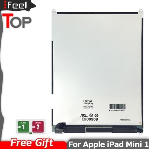 100% Tested Original LCD For Ipad Mini 1 Lcd Screen Replacement For iPad mini 1 1st A1455 A1454 A1432 Lcd Display Free ship