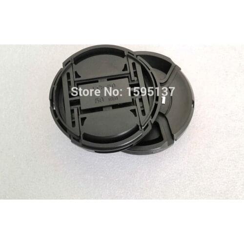 100 pcs/ 49 52 55 58 62 67 72 77 82 mm center pinch Snap-on cap cover for canon for NIKON Lens cap