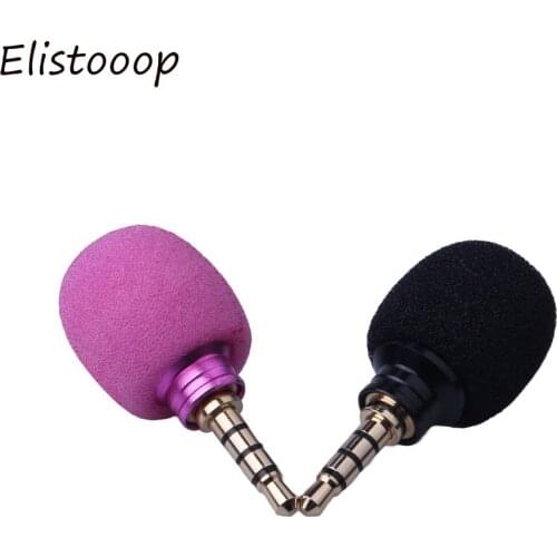 2020 Portable Mini 3.5mm Jack Plug Microphone For iPhone Samsung Xiaomi Huawei Recorder 5 Colors High Quality Mic