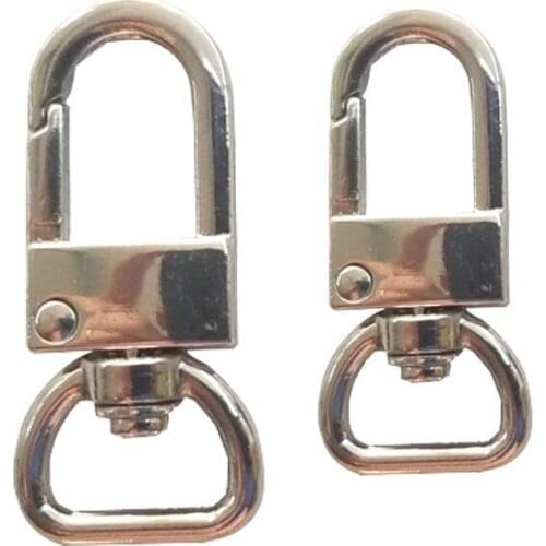 50pc 12/16/19mm Metal Buckles for Bag Dog Collar Webbing Swivel Trigger Clasp Snap Handbag Strap Hooks Hanger DIY Bags Accessory