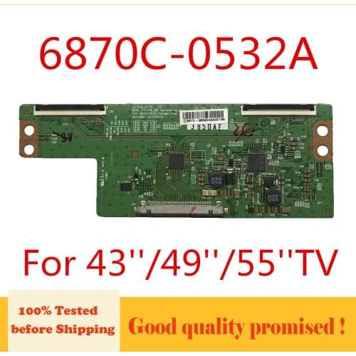 6870C-0532A T con Board for TV 43 49 55 Inch 6870C 0532A Equipment for Business Original Product Display Card for TV