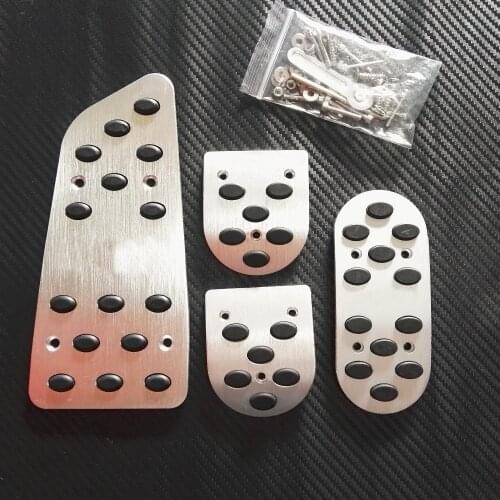 TTCR-II Car Accessories For TOYOTA Auris Avalon Avensis Corolla Camry Mirai AT/MT Accelerator Brake Clutch Foot Rest Pedal Pad