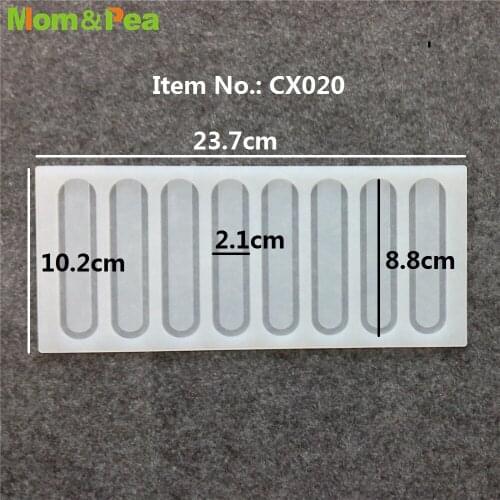 CX020 Rounded Bar Silicone Mold Chocolate Ornamental Fondant Mould Cake Decoration Tools