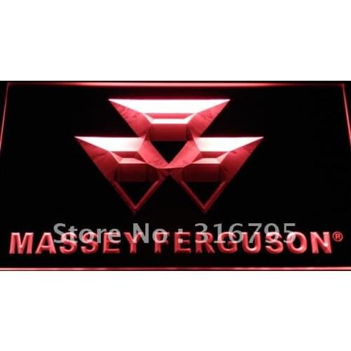 D187 Massey Ferguson Tractor LED Neon Light Signs with On/Off Switch 20+ Colors 5 Sizes to choose